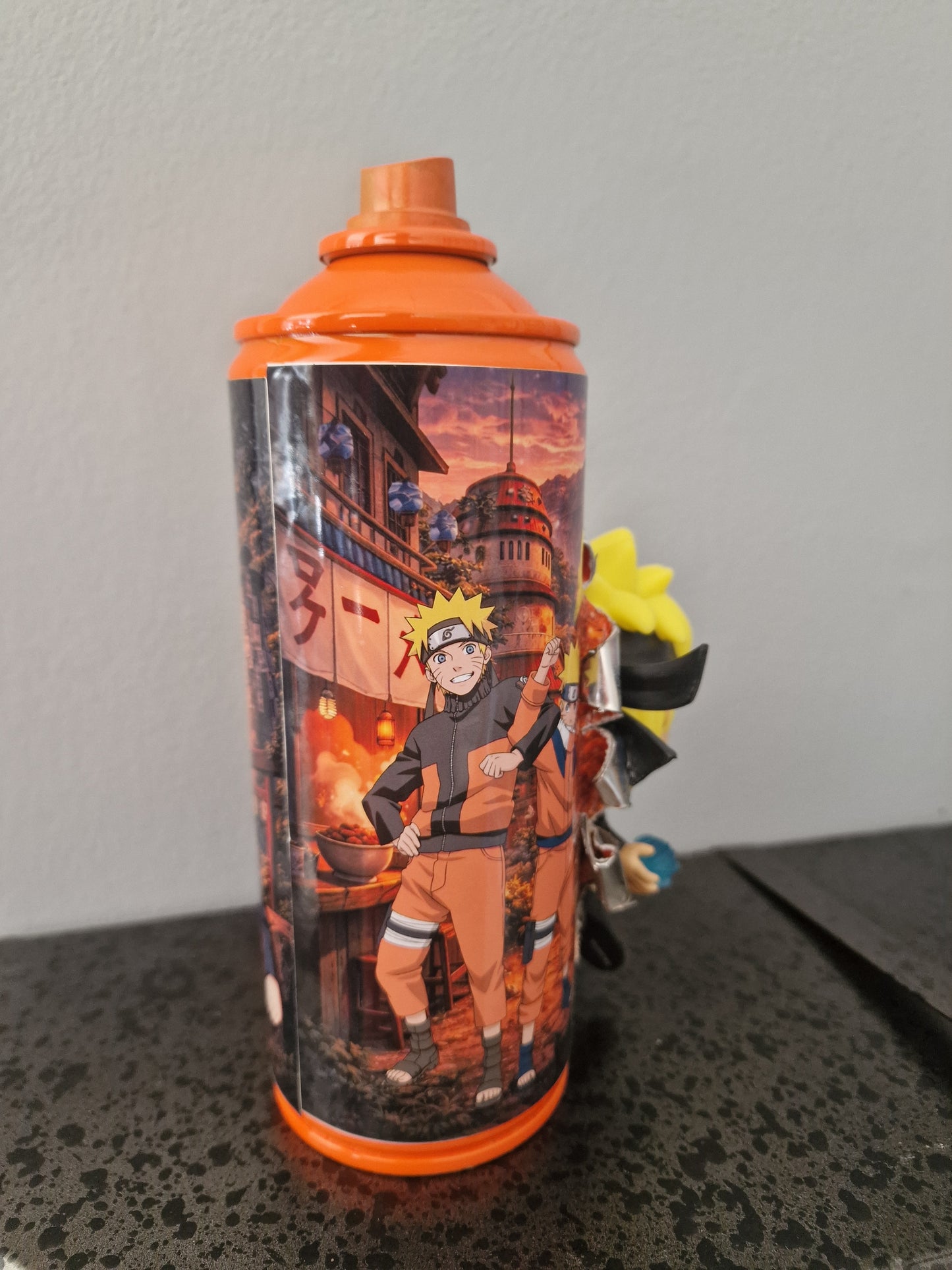 Bombe de peinture custom pokemon – Figurine pop naruto 2 pop culture artisanale