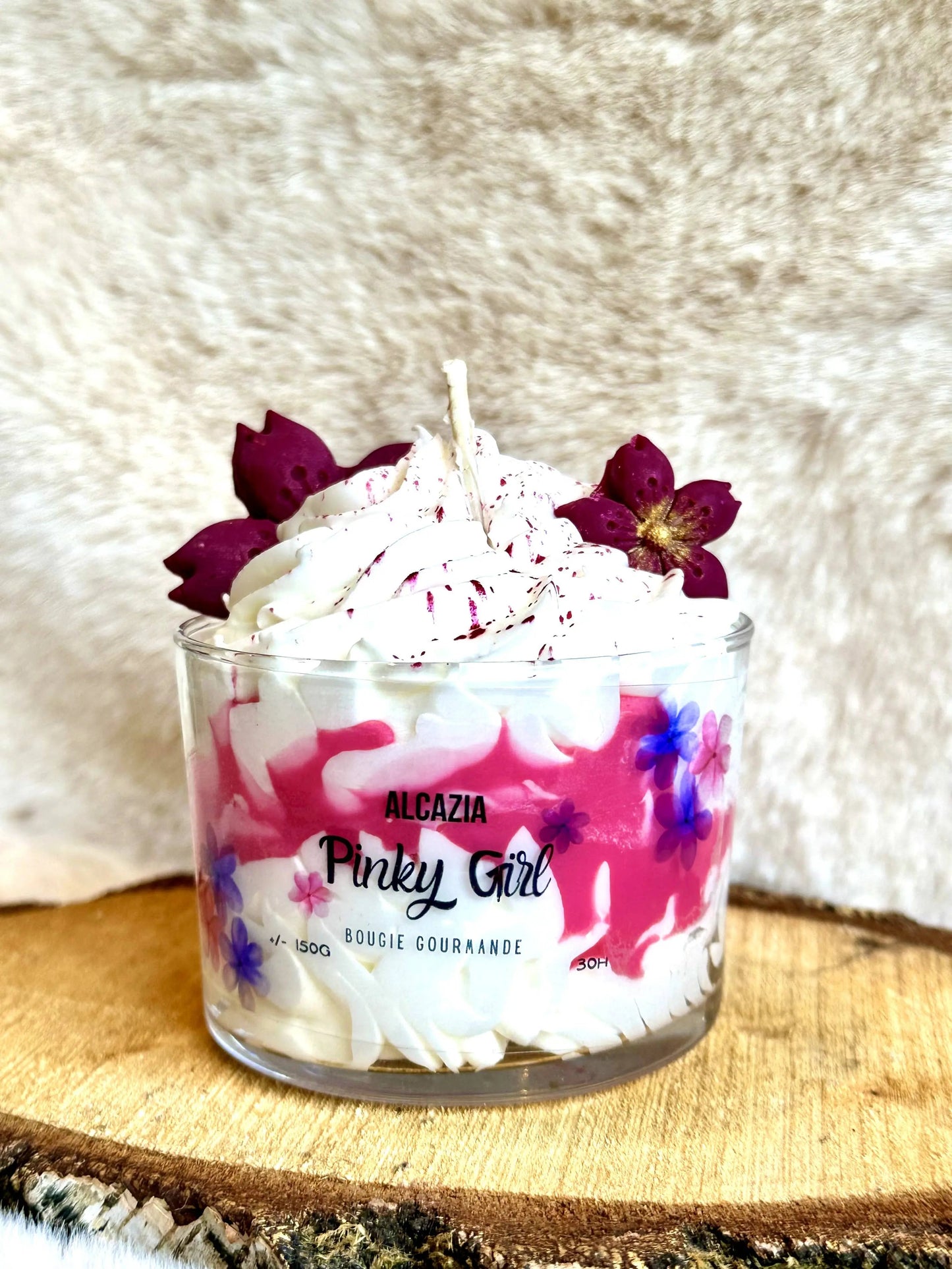 Bougie gourmande - Pinky Girl Alcazia