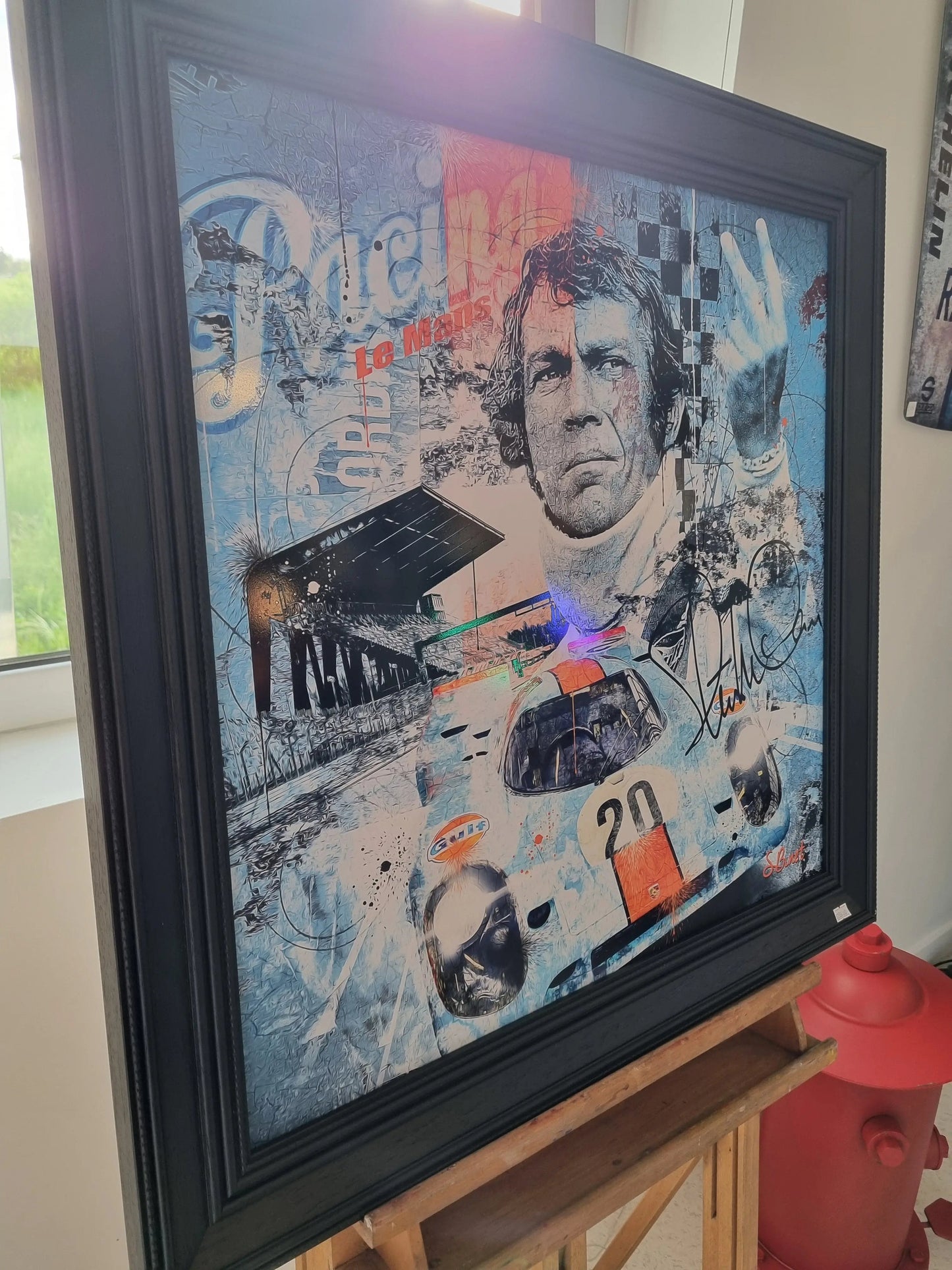 Cadre Steve McQueen – Sylvain Binet CADRAVEN