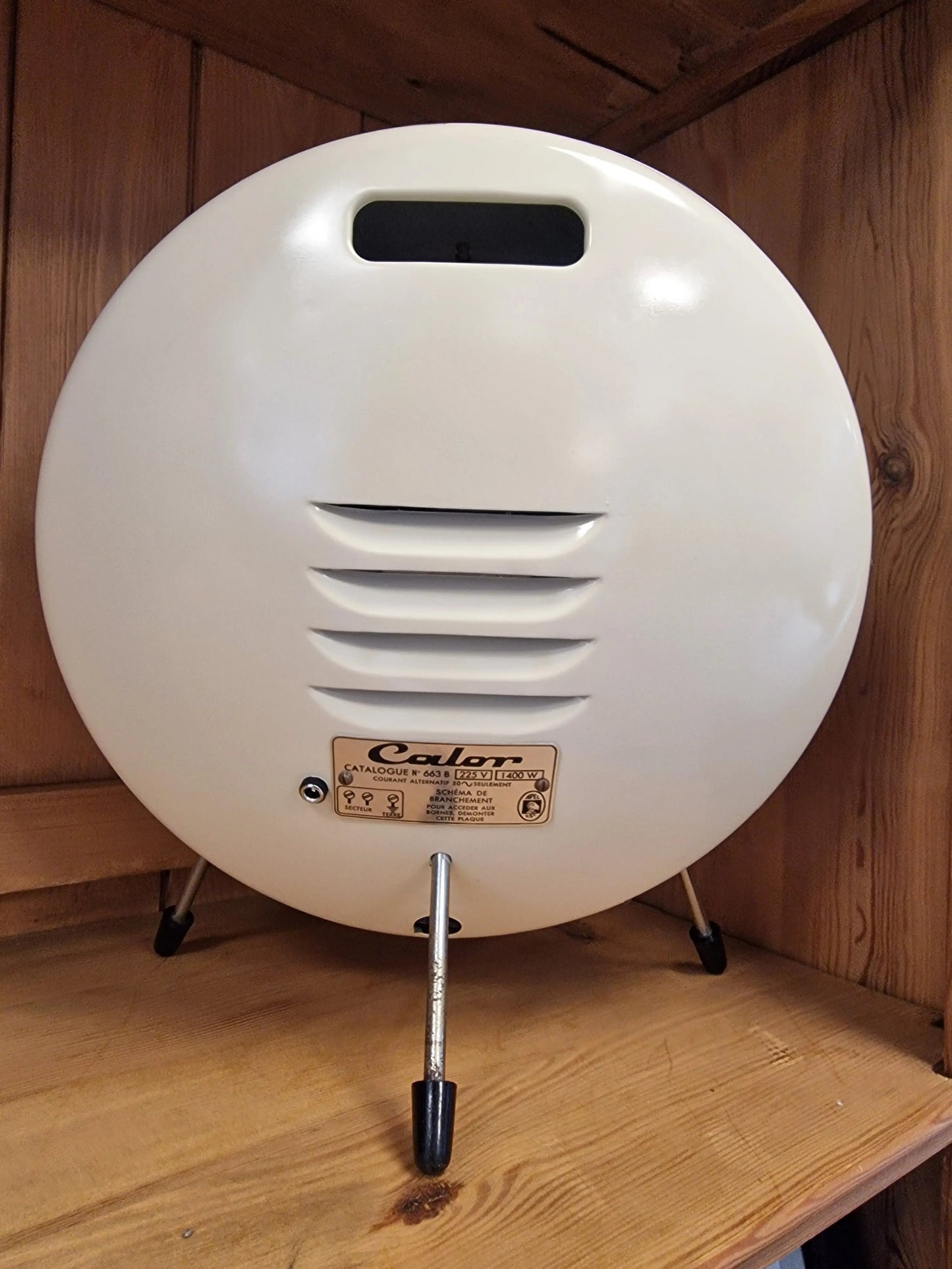 🔥 Enceinte Bluetooth Unique – Radiateur Calor congo Vintage Recyclé (44 x 33 cm) Vintagedison