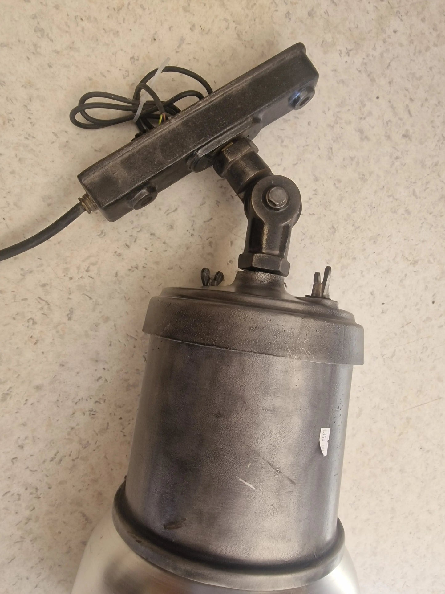 Lampe Applique Murale Industrielle – Métal Brossé 80 cm