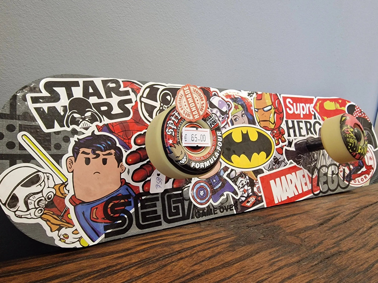 Mini skateboard girly porte manteau  pop art Etsy