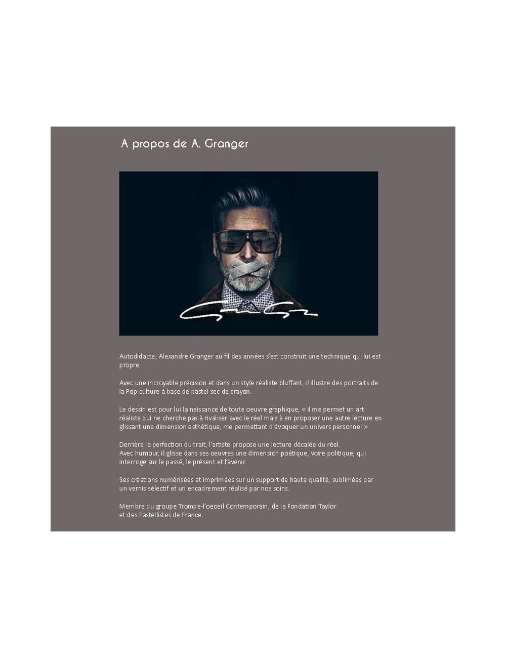 Tableau pop arts"No pizza, No Ninja", d'Alexandre Granger Etsy