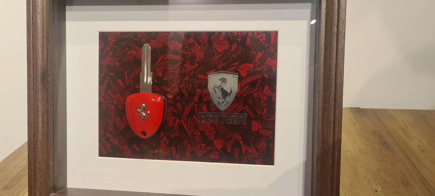 cadre clé Ferrari 458 Etsy