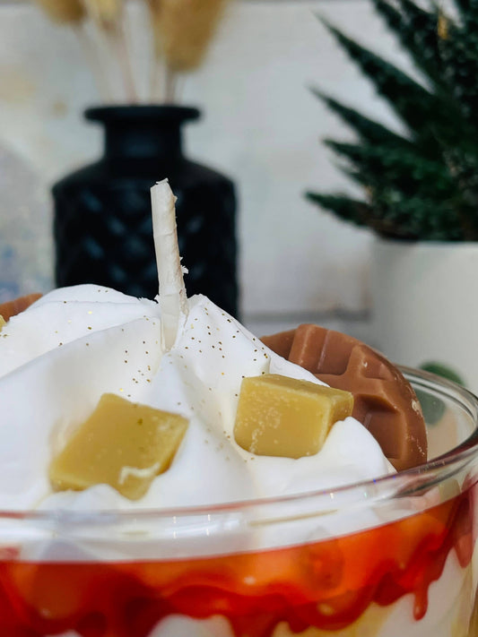 Bougie gourmande - Caramel au beurre salé Alcazia
