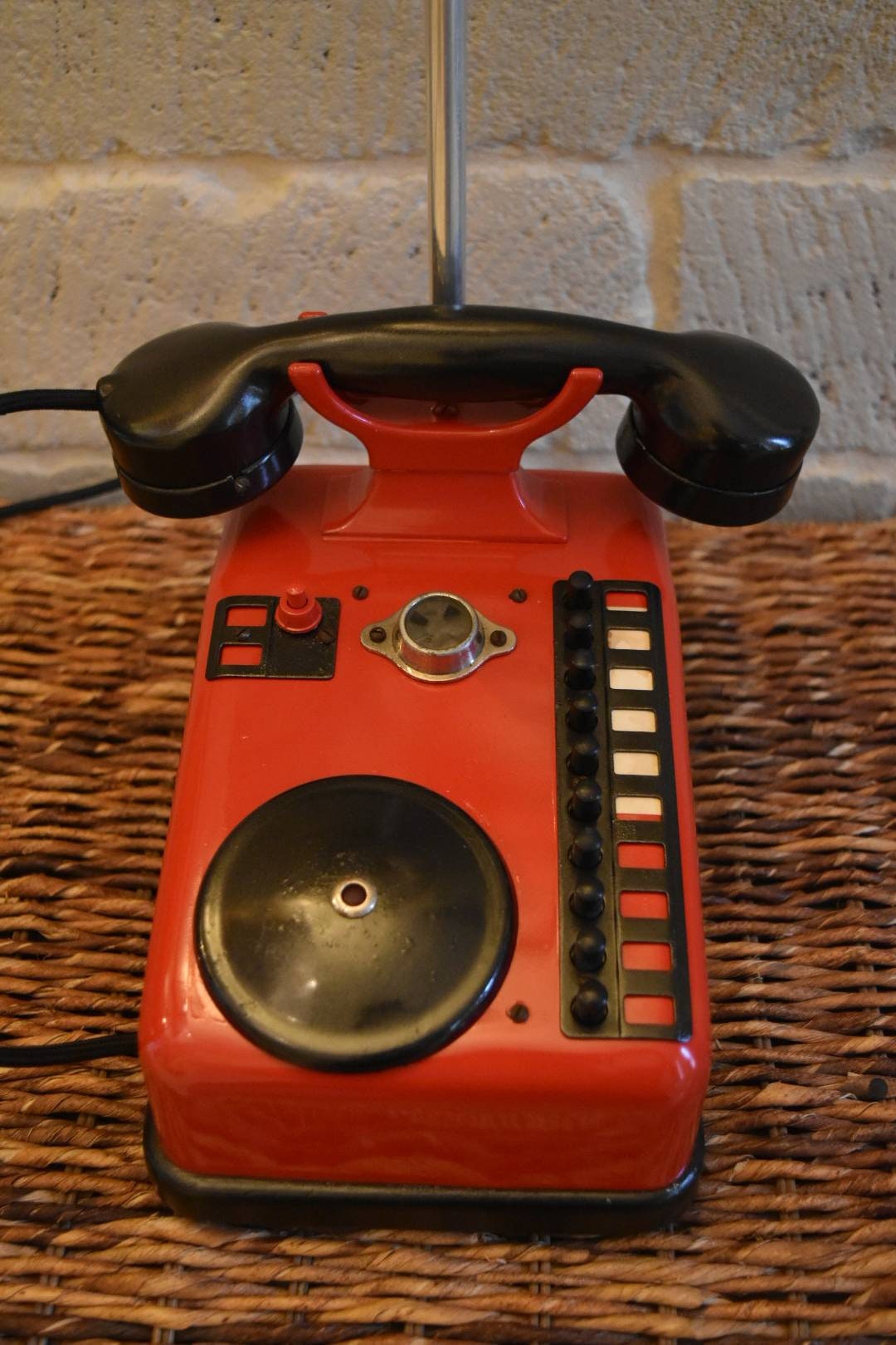 Lampe ancien téléphone standardiste