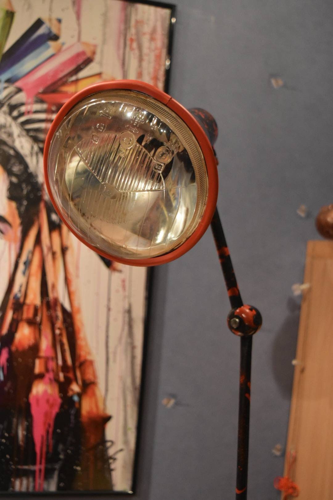 Lampe de bureau industriel