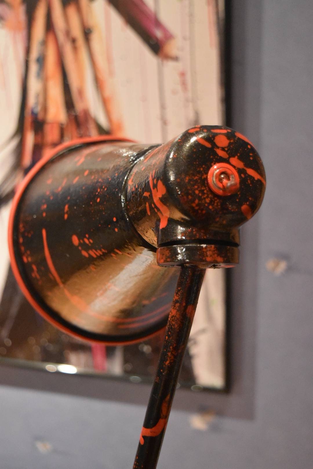 Lampe de bureau industriel