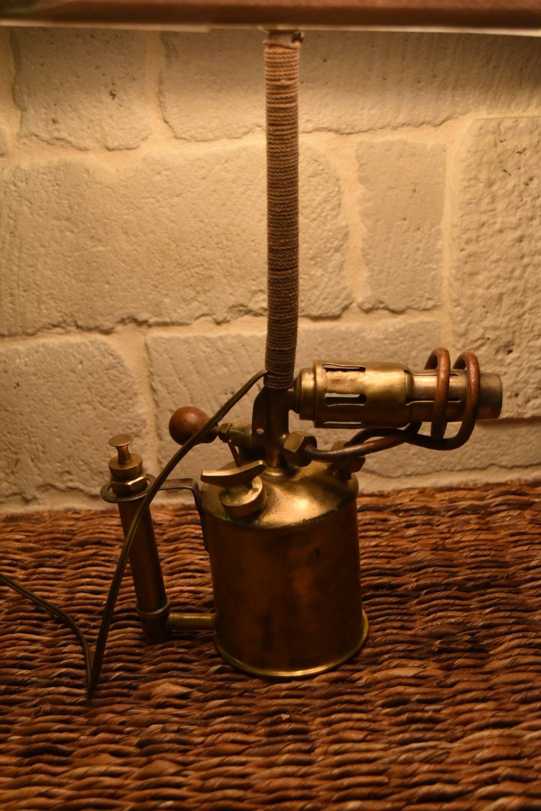 Lampe d'ancienne lampe à souder