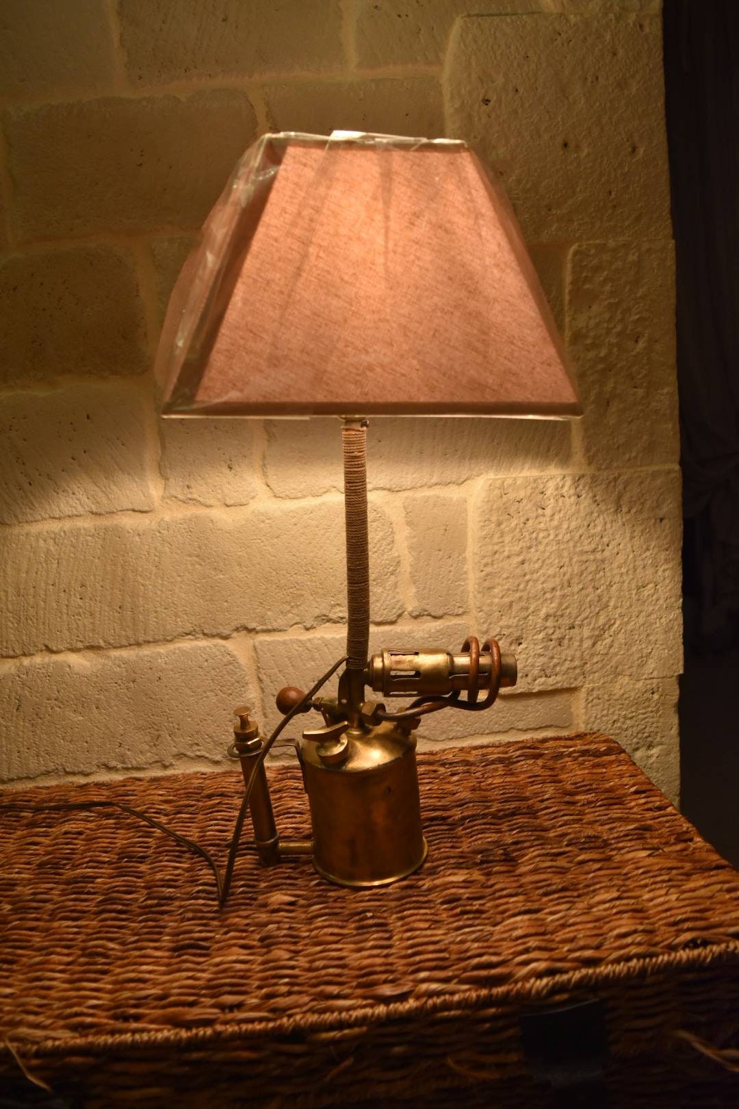 Lampe d'ancienne lampe à souder