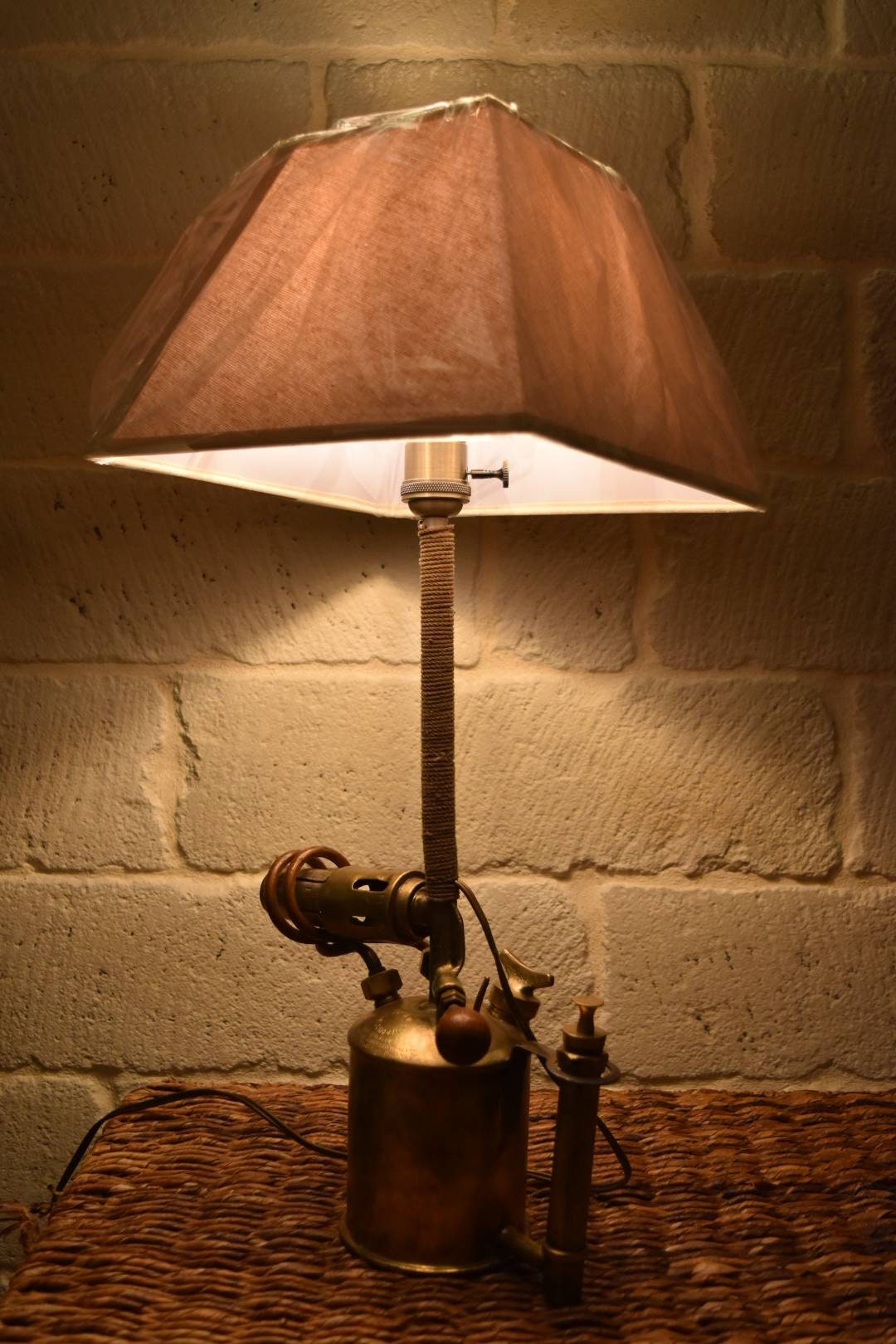 Lampe d'ancienne lampe à souder
