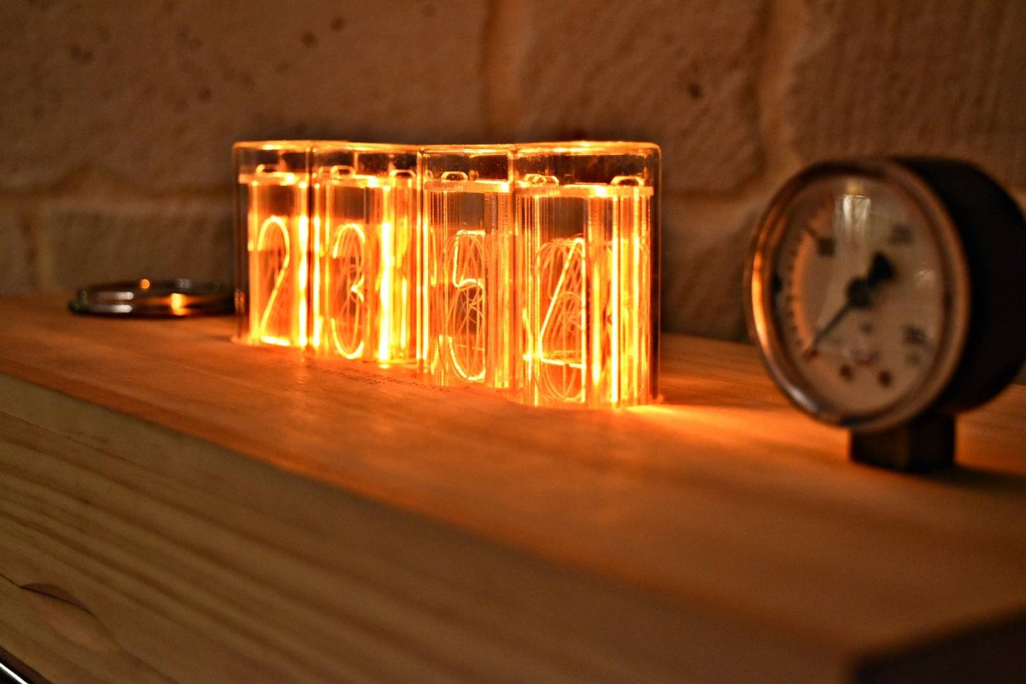 Nixie-Uhr-LED-Automessgerät