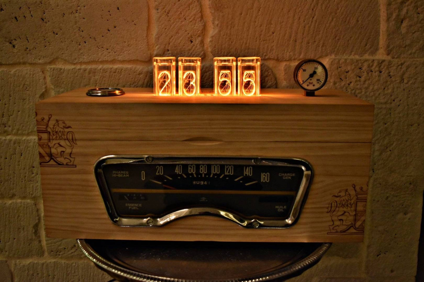 Nixie-Uhr-LED-Automessgerät