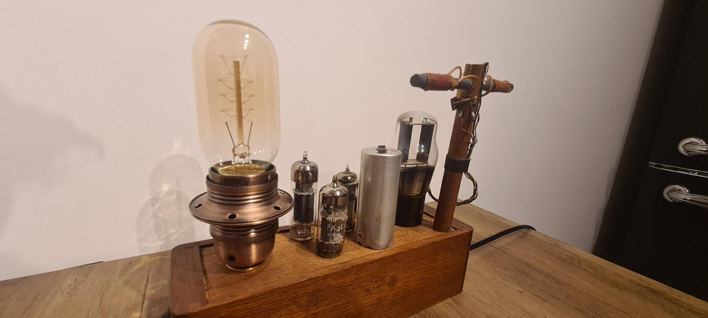 lampe industrielle steampunk