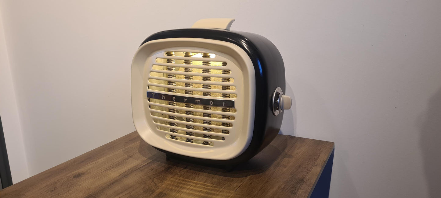 enceinte bluetooth 5.0 vintage dans ancien radiateur thermor