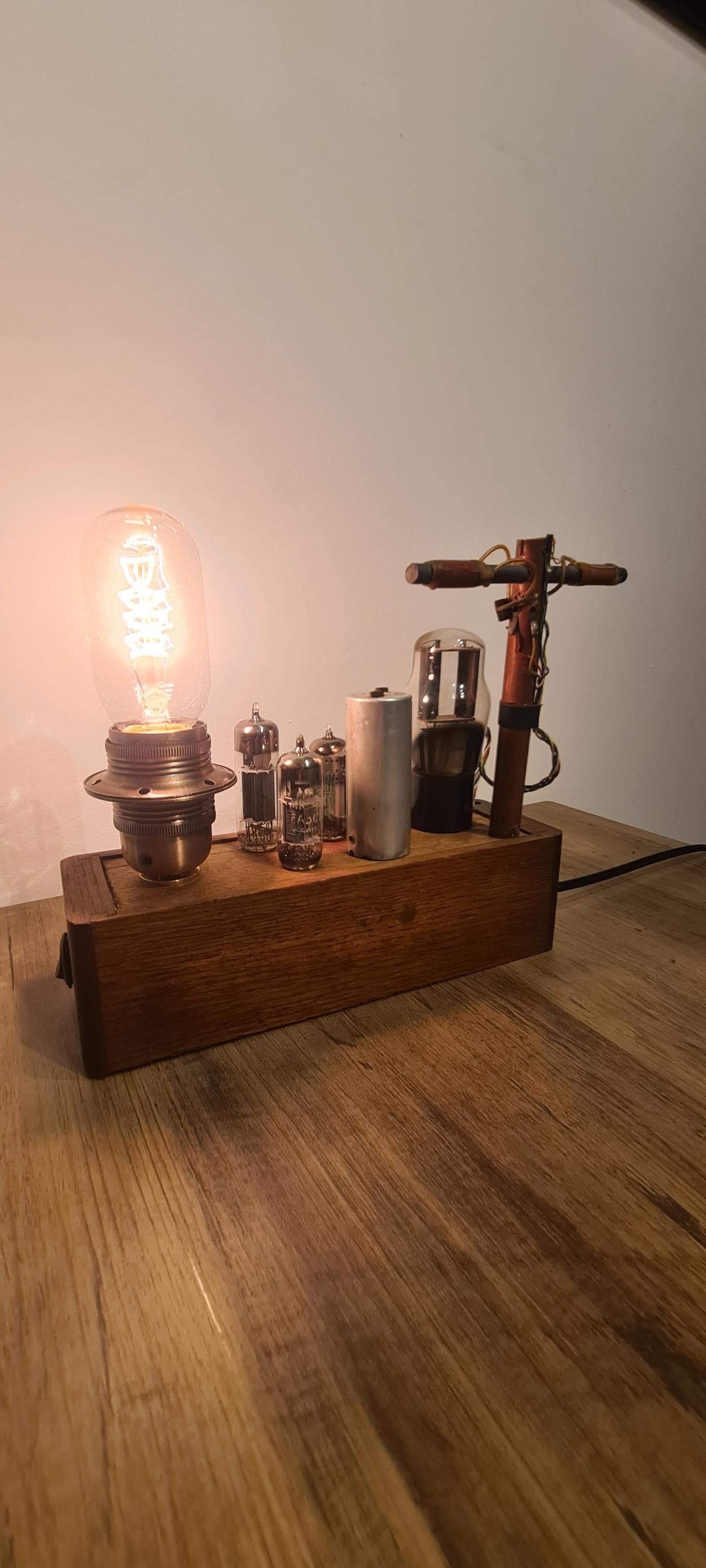 lampe industrielle steampunk