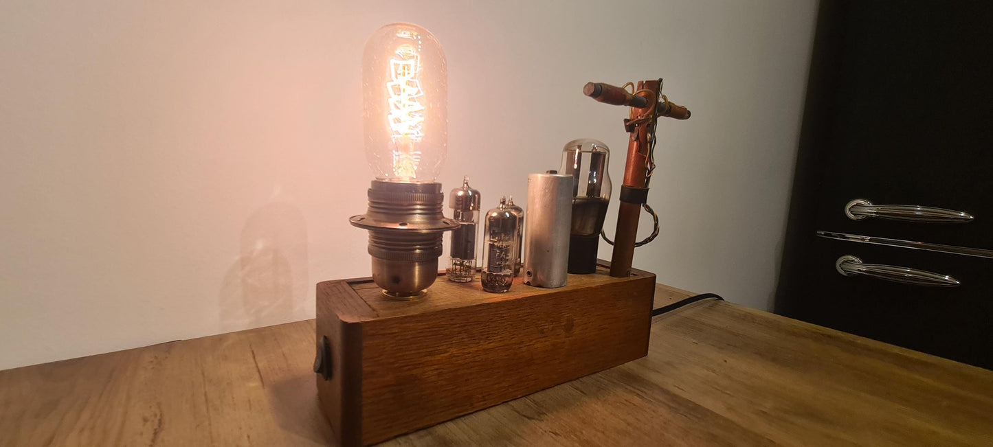 lampe industrielle steampunk