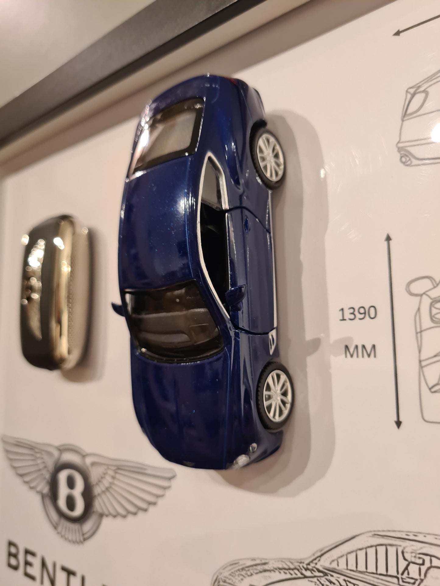 cadre clé bentley
