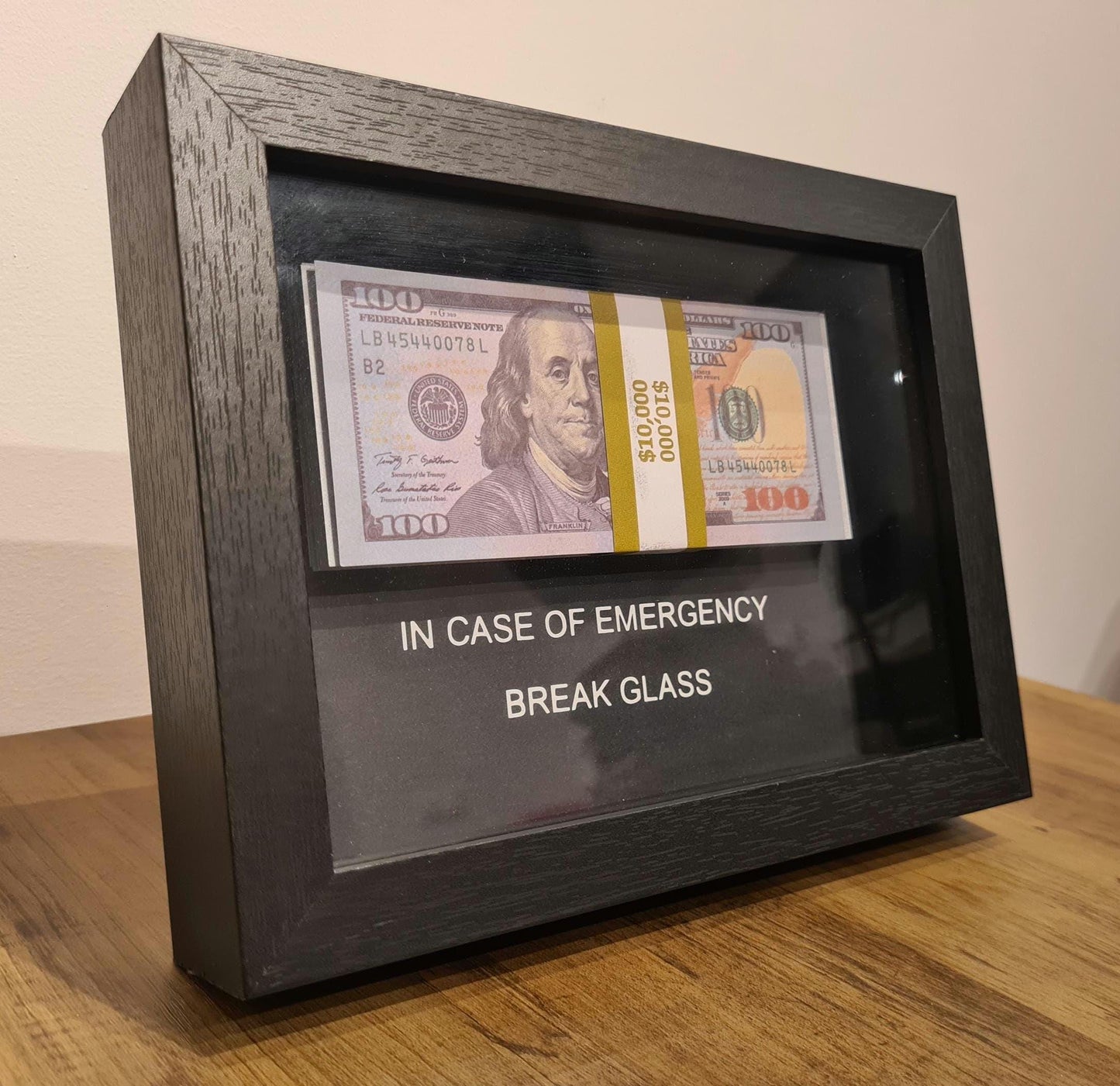 Rahmen für den Notfall Dollar