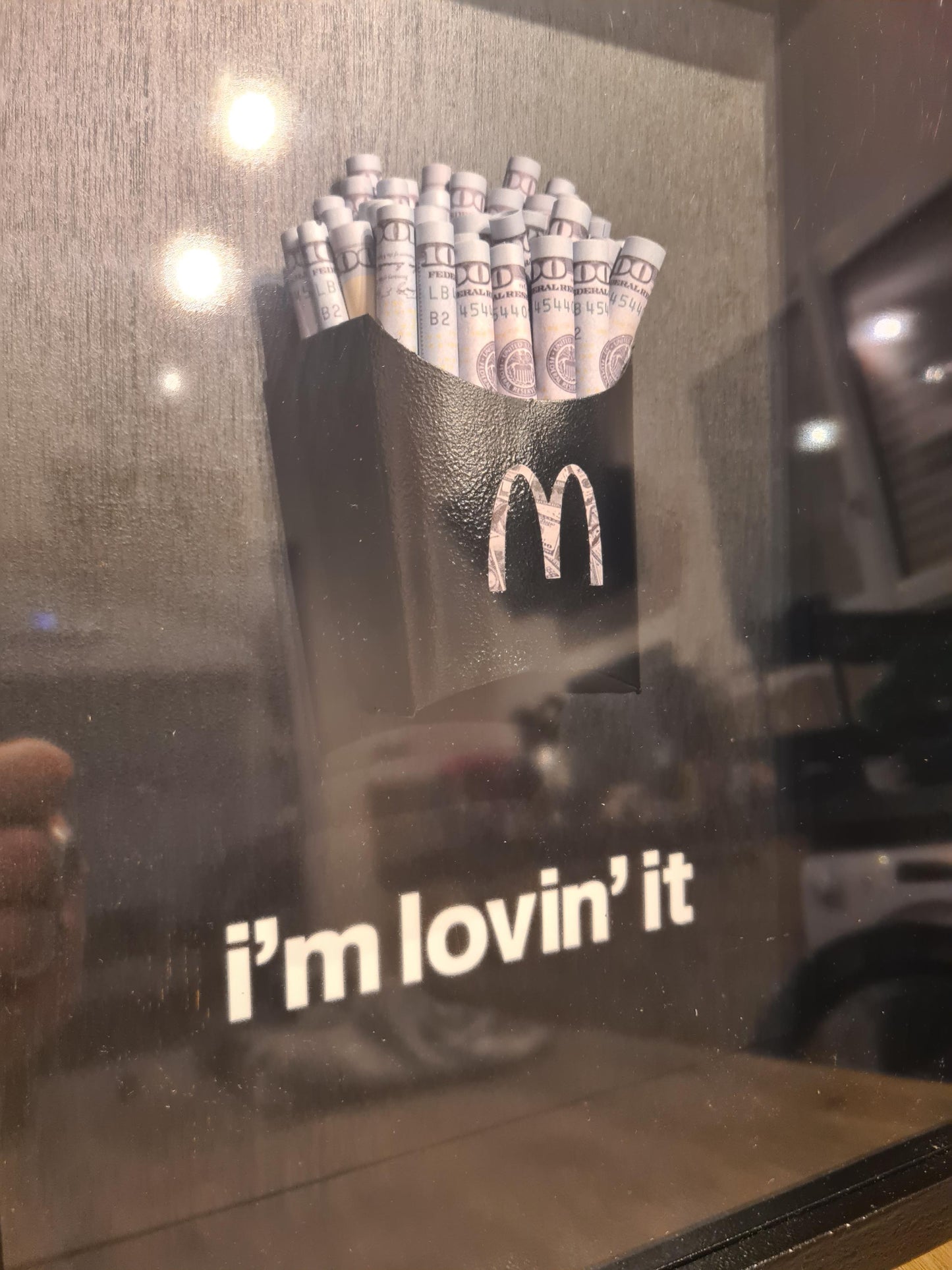 Mc Fry Dollars Rahmen