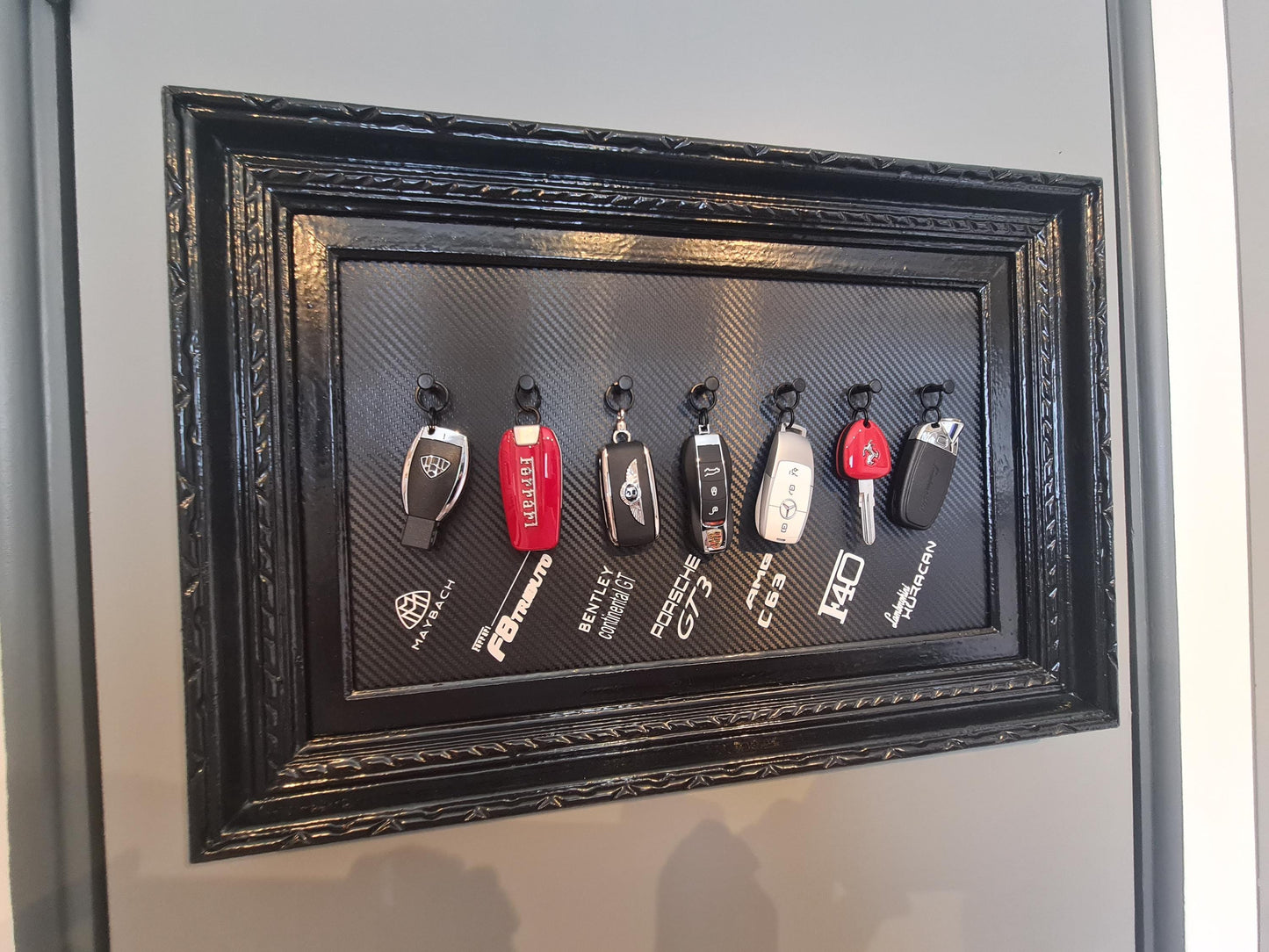 cadre 7 clés supercar