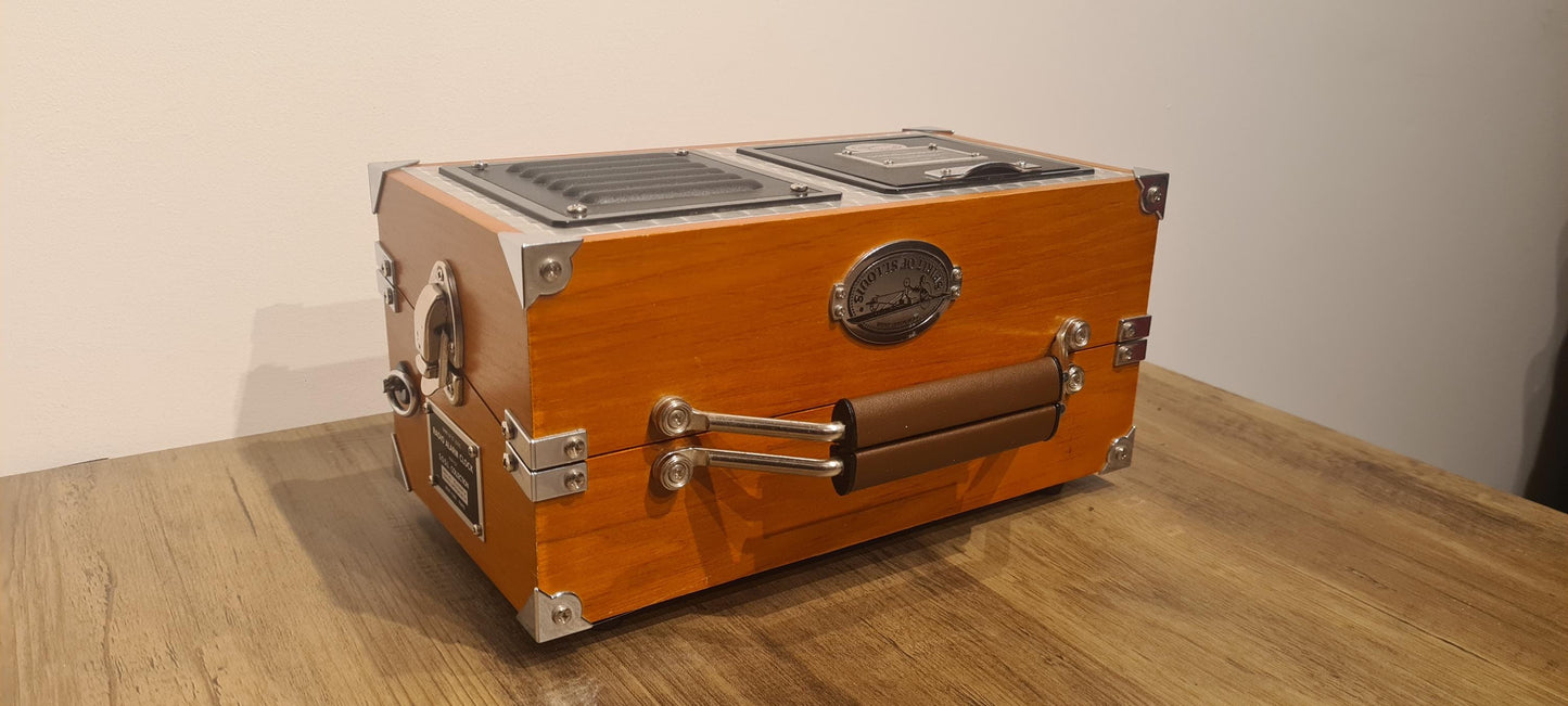 Enceinte Bluetooth 5.0 Vintage Dans Ancienne Radio Spirit Of St Louis