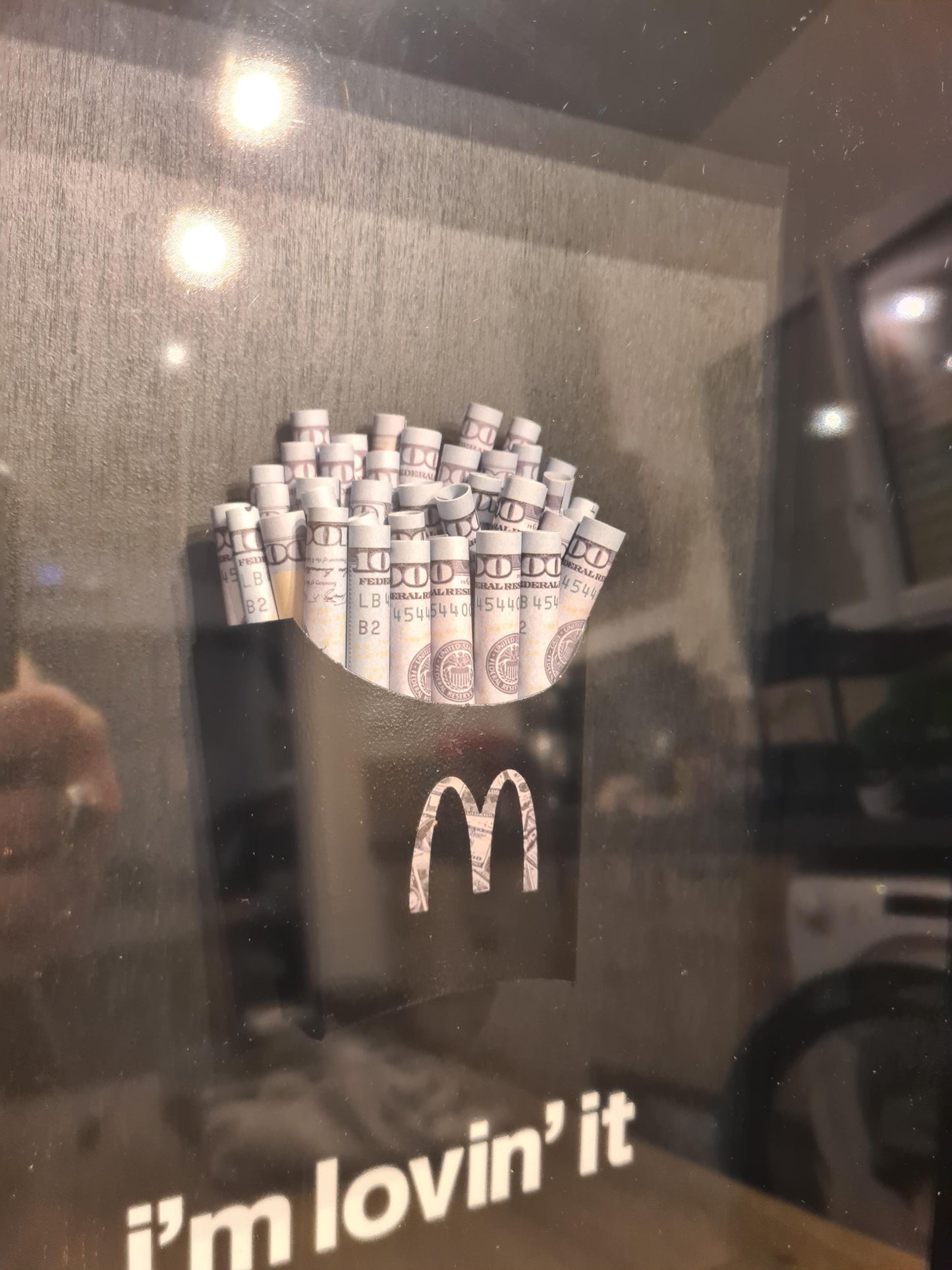 Mc Fry Dollars Rahmen