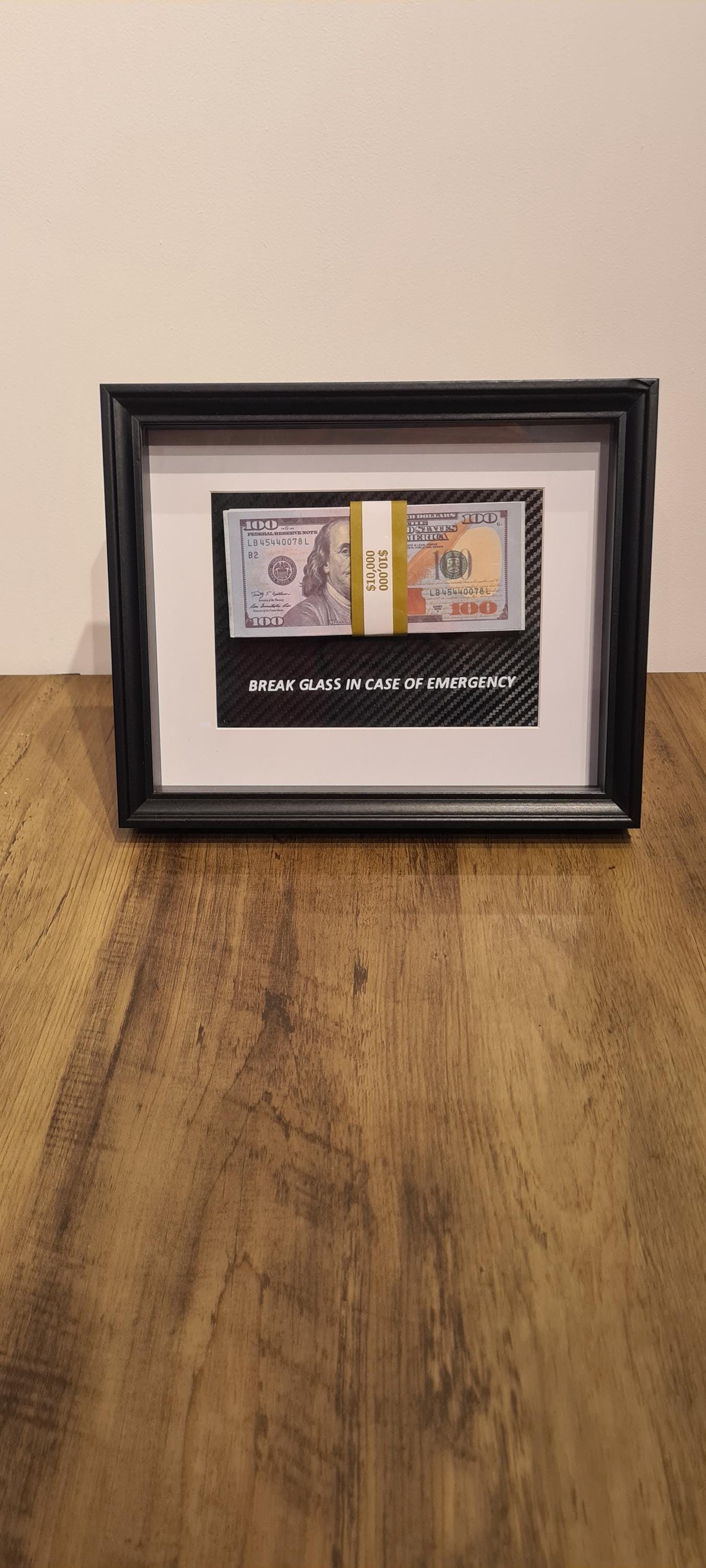 Rahmen für den Notfall Dollar
