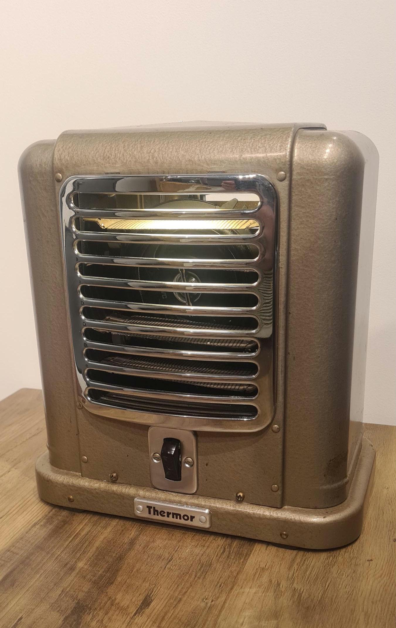 enceinte bluetooth 5.0 vintage dans ancien radiateur thermor