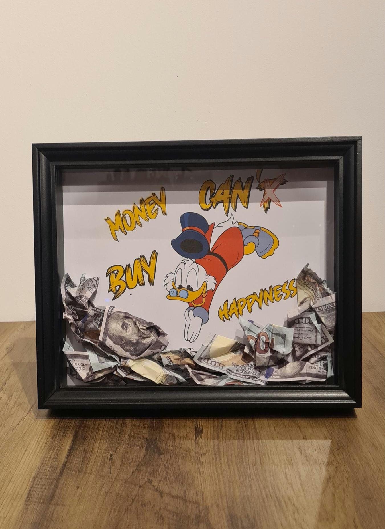 cadre piscou plonge dans le bonheur petit format edition limité Etsy