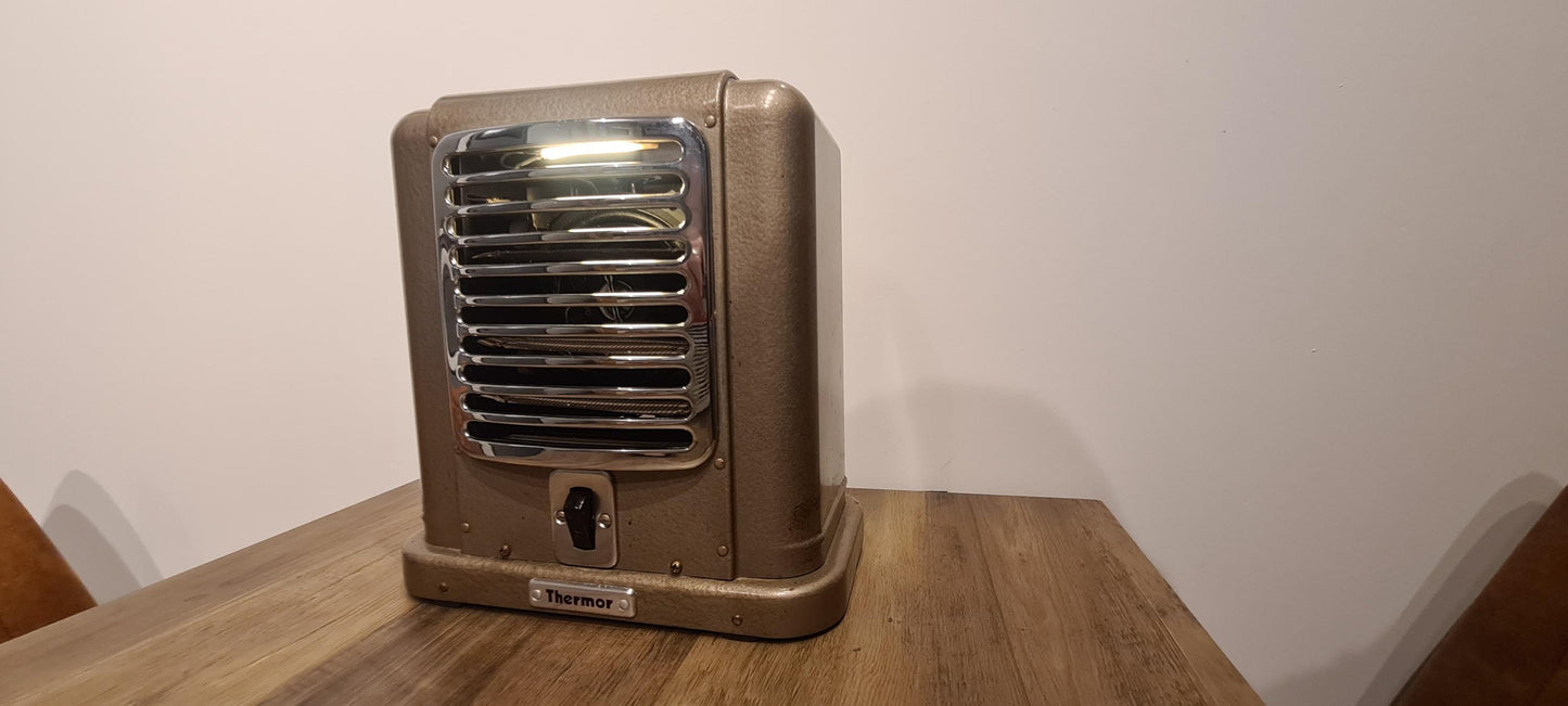 enceinte bluetooth 5.0 vintage dans ancien radiateur thermor
