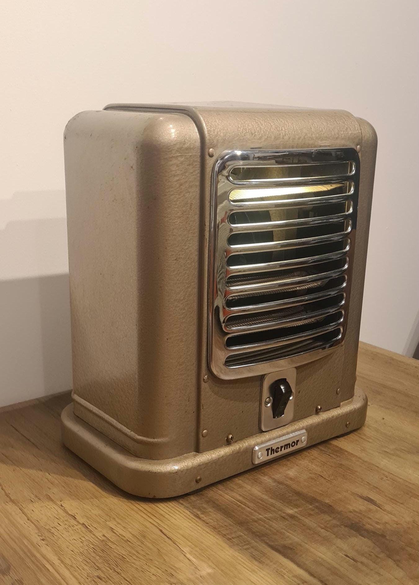 enceinte bluetooth 5.0 vintage dans ancien radiateur thermor