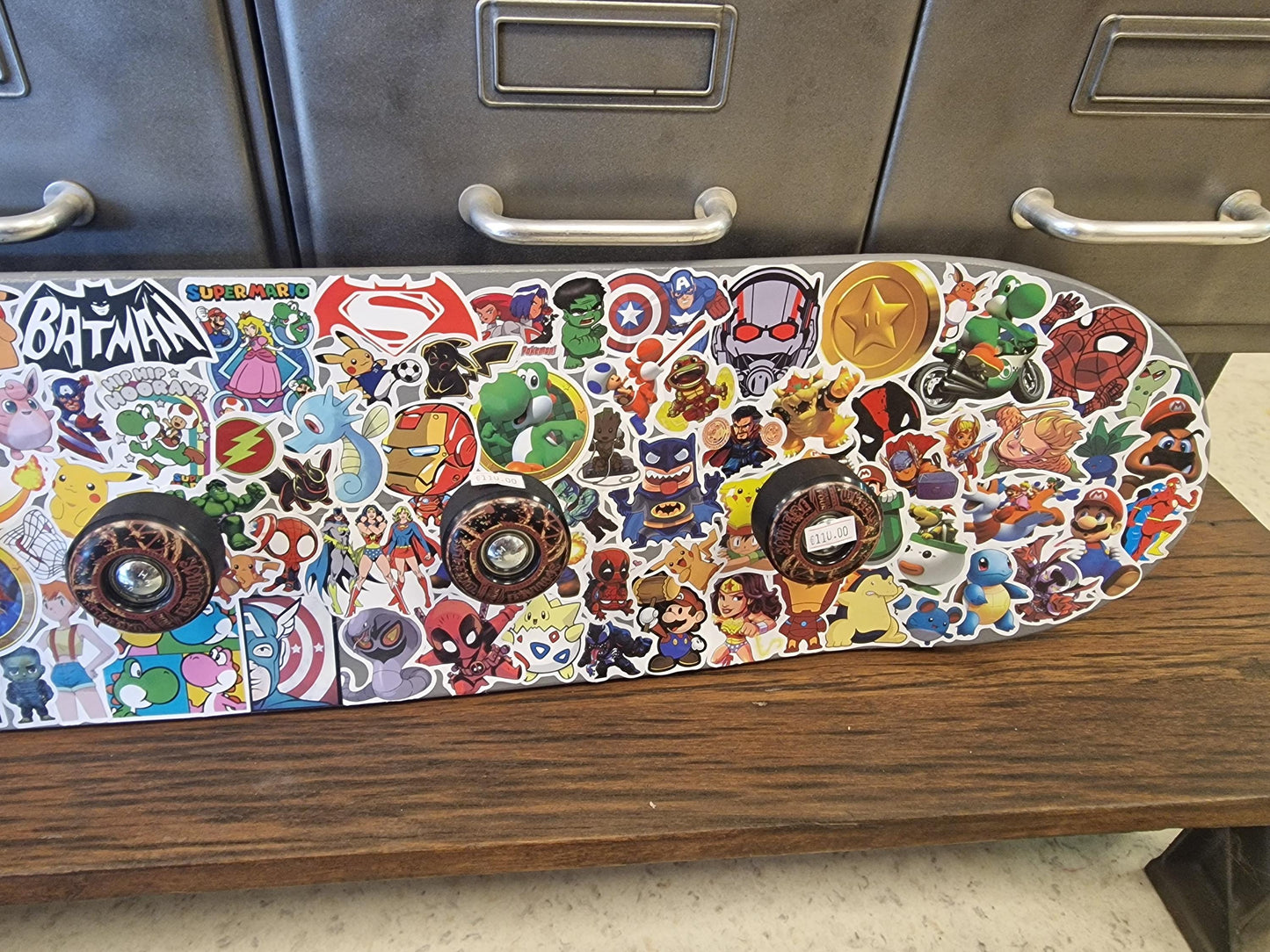 skateboard porte manteau pop art Etsy