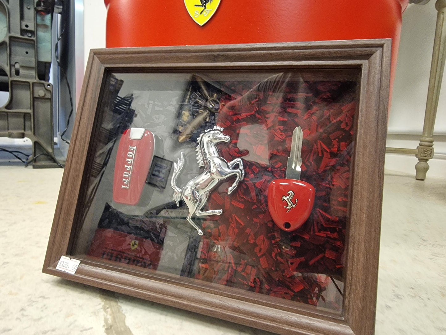 cadre duo clé Ferrari Etsy