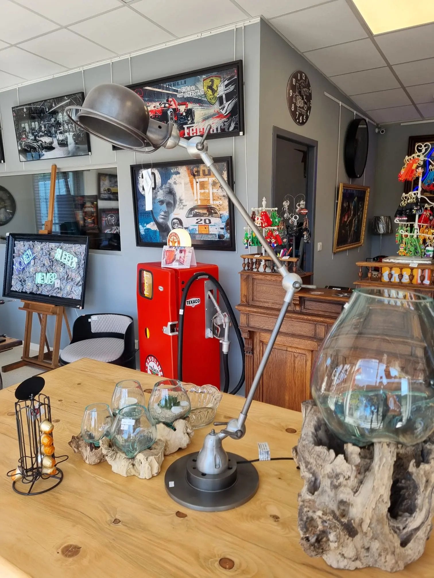 lampe d'atelier style jieldé ANTIC LINE