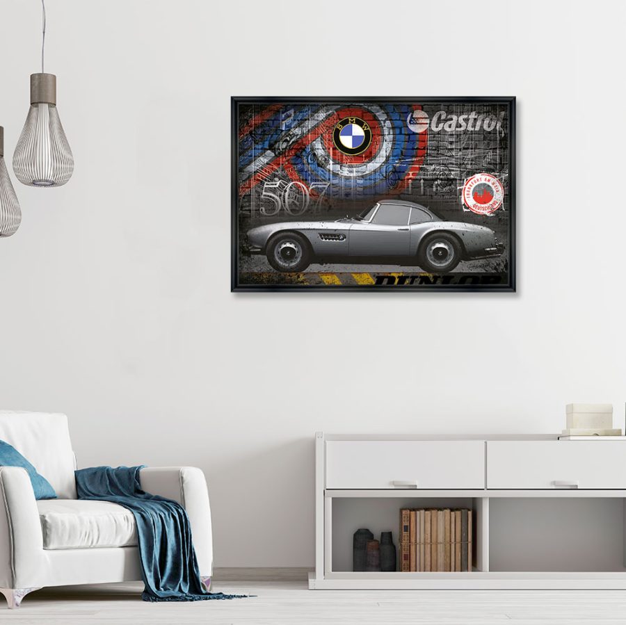 Cadre BMW 507 black Rubix CADRAVEN