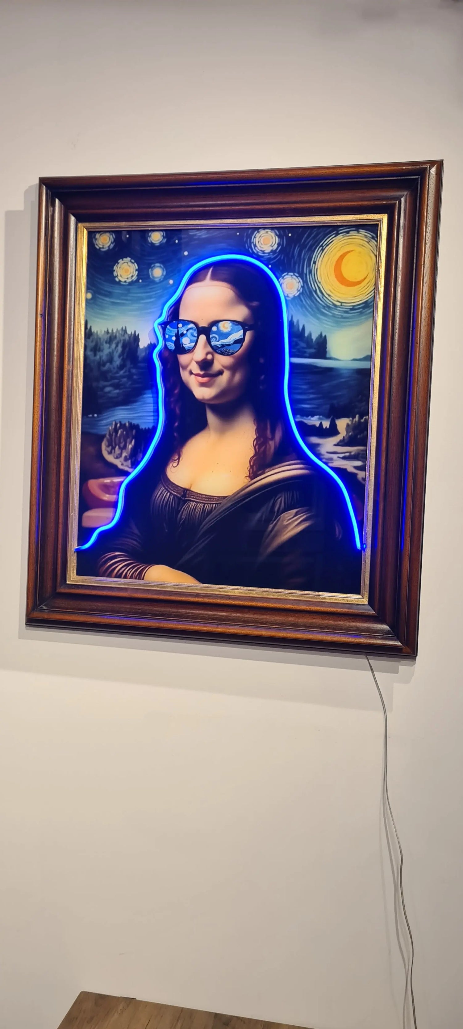 Cadres-Pop-Art-Pop-Culture-Lumineux-Créations-Artisanales-en-Édition-Limitée Vintagedison