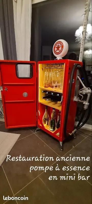 Bar pompe à essence taxaco Vintagedison