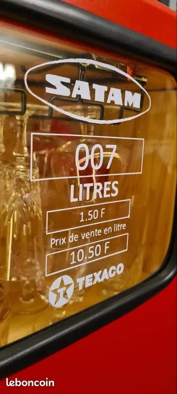 Bar pompe à essence taxaco Vintagedison