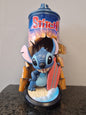 Bombe de peinture custom lilo et stitch – Figurine stitch pop culture artisanale