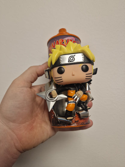 Bombe de peinture custom pokemon – Figurine pop naruto pop culture artisanale