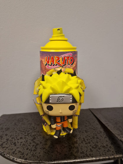 Bombe de peinture custom pokemon – Figurine pop naruto 3 pop culture artisanale