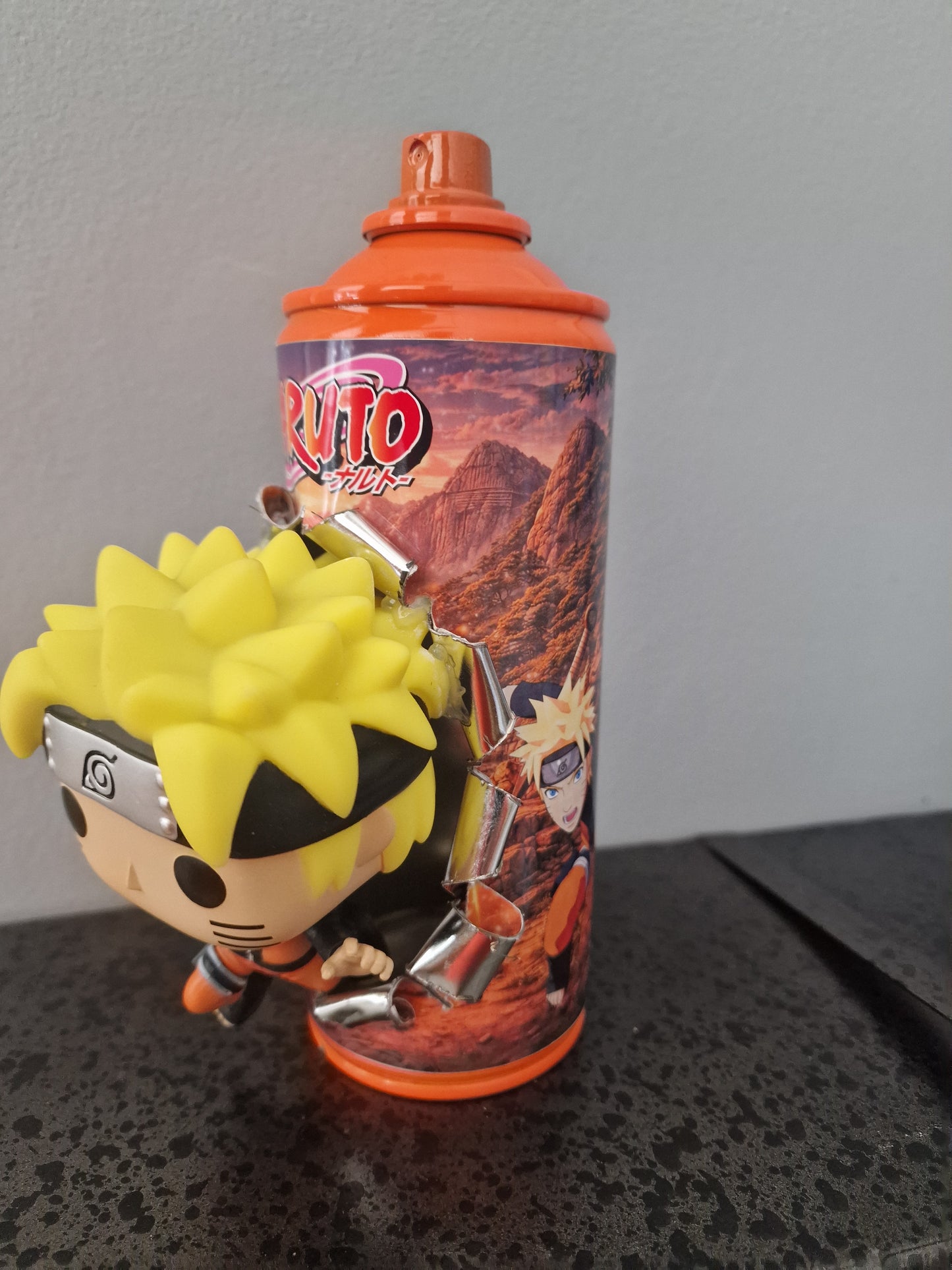 Bombe de peinture custom pokemon – Figurine pop naruto 2 pop culture artisanale