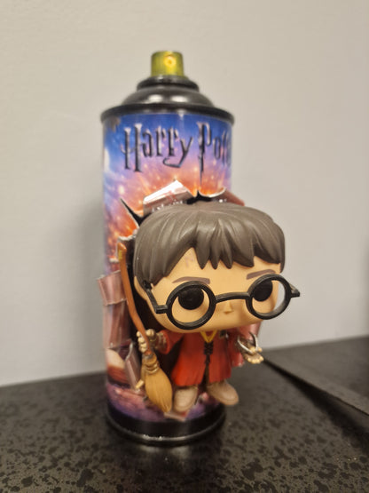Bombe de peinture custom harry potter pop culture artisanale