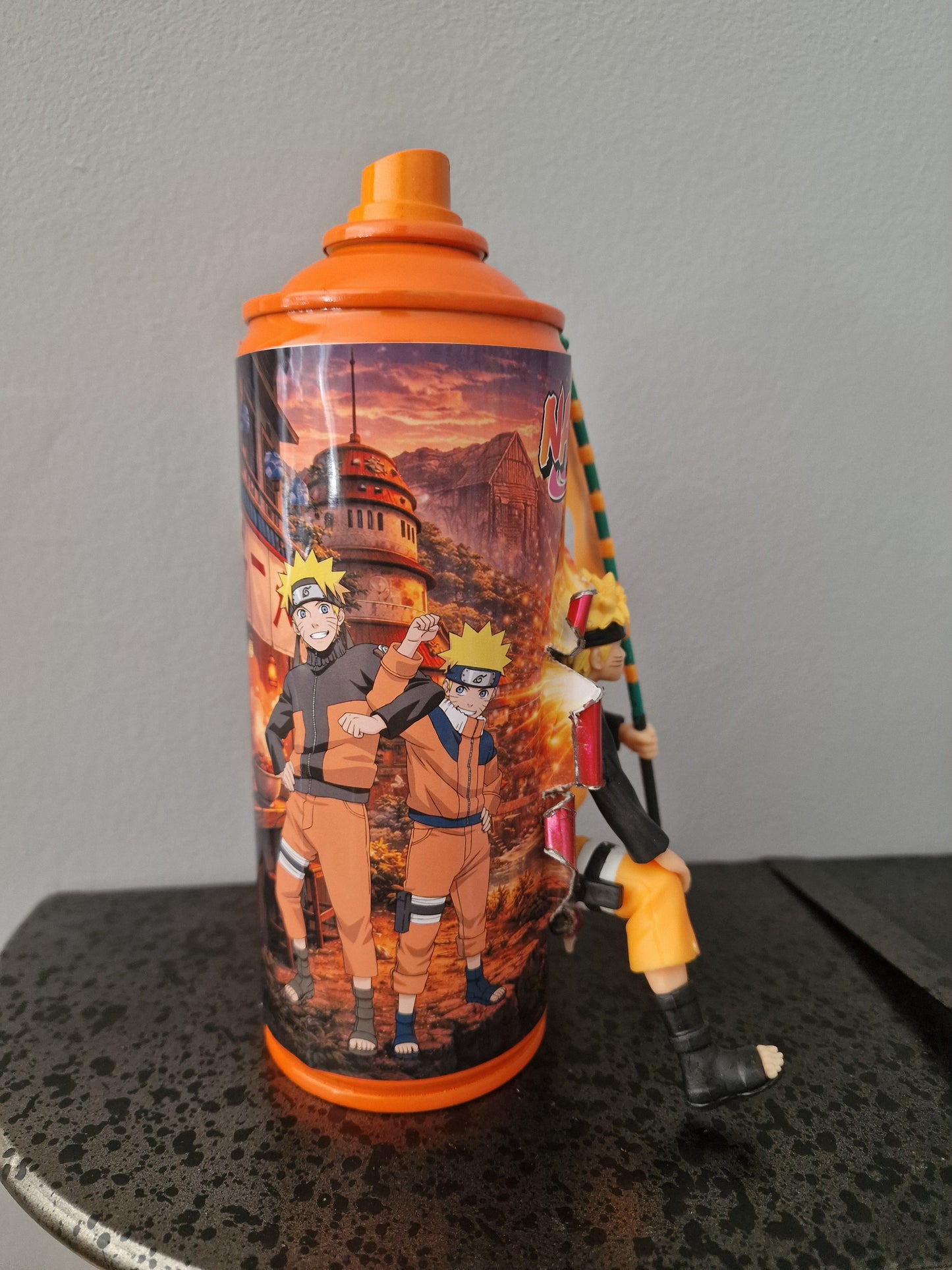 Bombe de peinture custom pokemon – Figurine pop naruto 3 pop culture artisanale