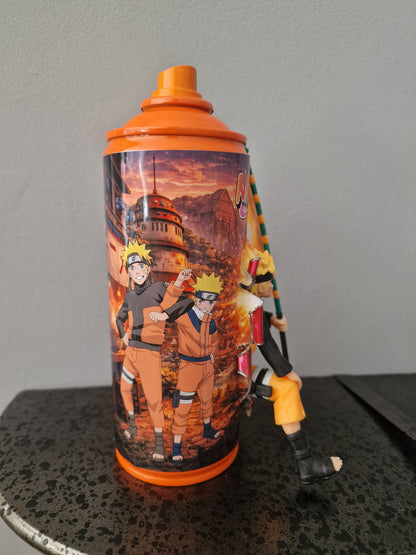 Bombe de peinture custom pokemon – Figurine pop naruto 3 pop culture artisanale