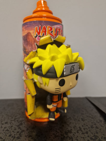Bombe de peinture custom pokemon – Figurine pop naruto 4 pop culture artisanale