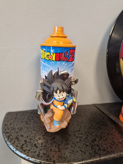 Bombe de peinture custom dragon ball z – Figurine little sangoku 2 pop culture artisanale