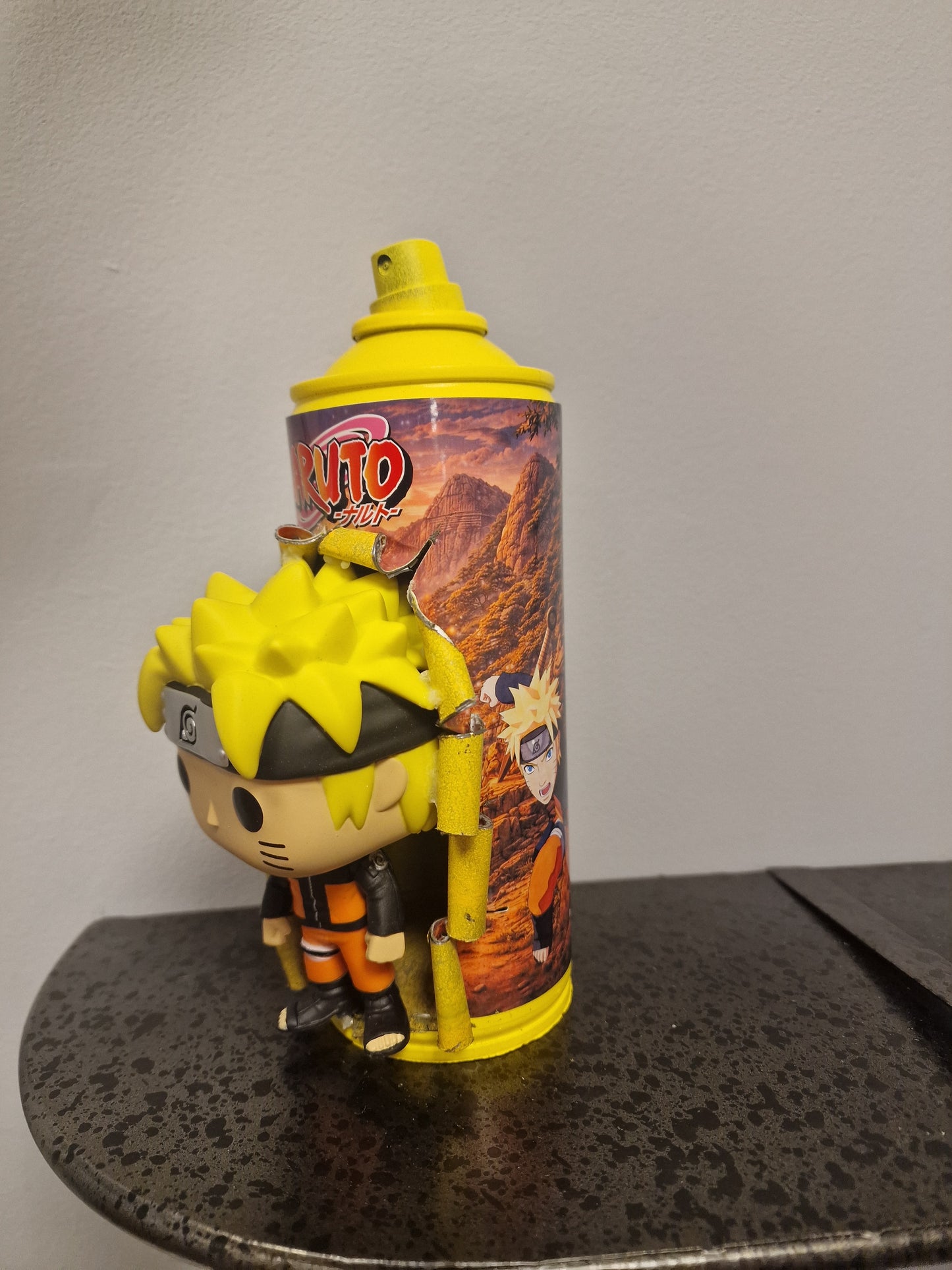 Bombe de peinture custom pokemon – Figurine pop naruto 3 pop culture artisanale