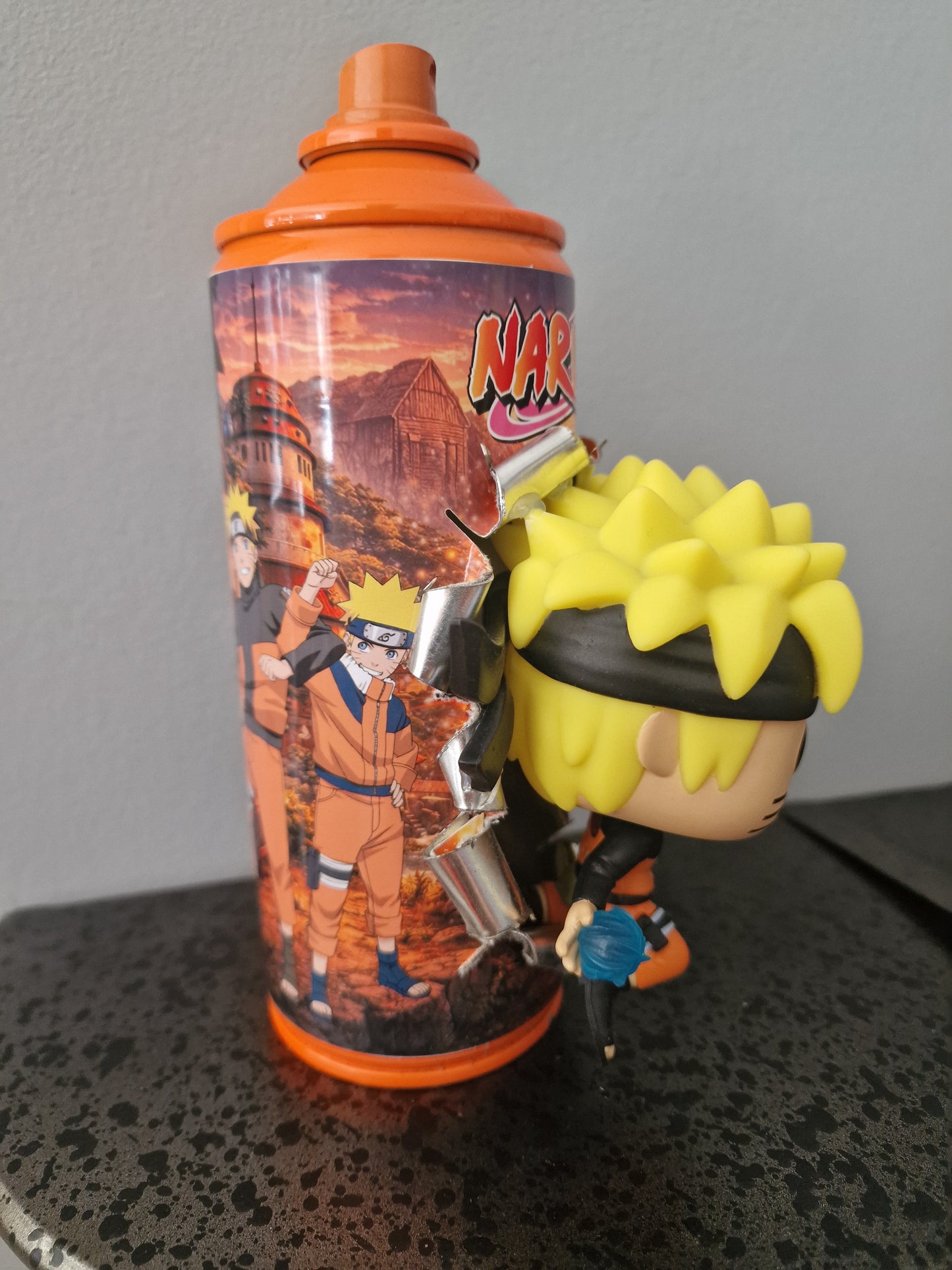 Bombe de peinture custom pokemon – Figurine pop naruto 2 pop culture artisanale